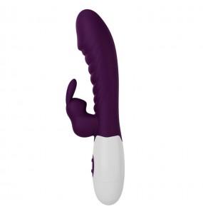 Pretty Love - Naughty Bunny Powerful Vibrating Massager Wand (Battery - Purple)
